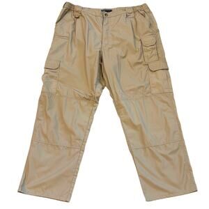 511 Tatical Taclite Pro Cargo Pants Mens 42x34 Tan Ripstop Utility Rugged 74273